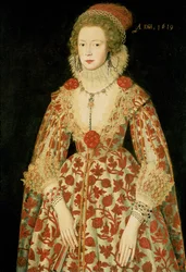 Porträt einer Dame, 1619